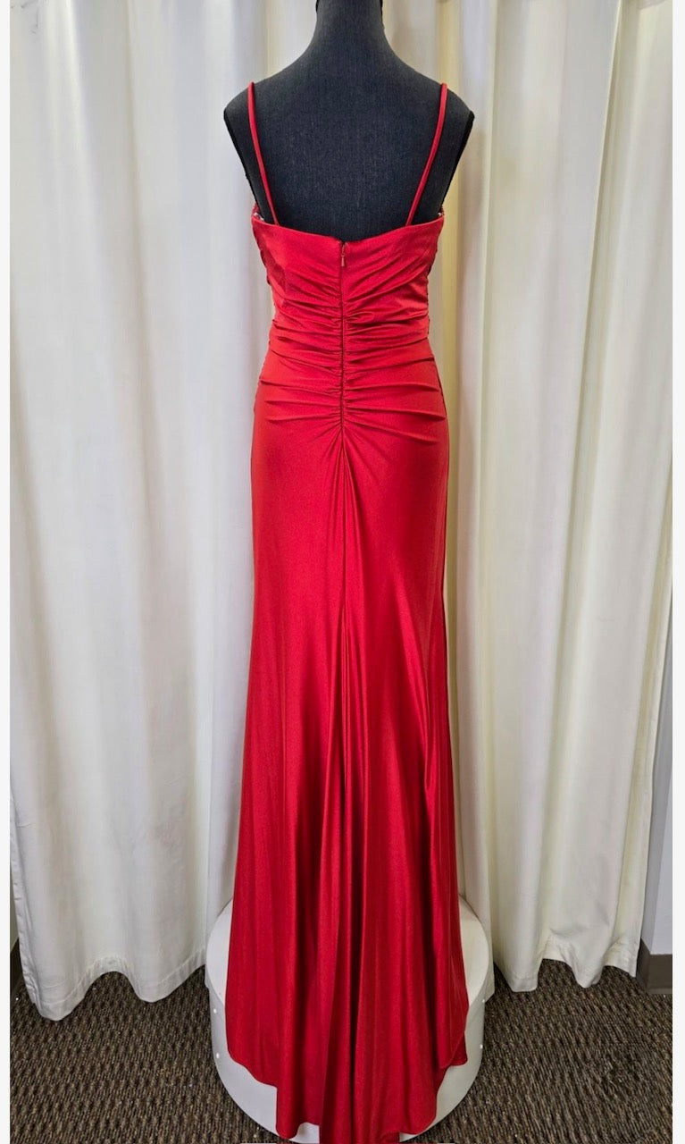 Azure: Red A8034 Size 10